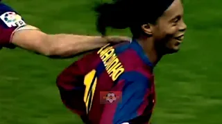 Primer y Último Gol de Ronaldinho con el Barcelona