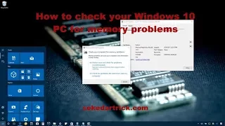 How To Diagnose Memory Problems On Windows 10