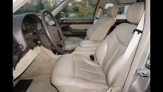 W140 MERCEDES BENZ FOR SALE S420 V8 S-CLASS ~ INTERIOR VIDEO REVIEW
