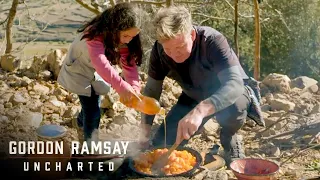 Gordon Ramsay Gets A 9 Year Old To Help Him Cook | Gordon Ramsay: Uncharted