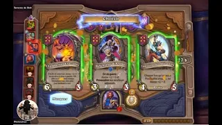 Demonstration of 3 new fights in the battlefield mode of the game Hearthstone!