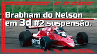 Bora falar de F1 enquanto eu modelo o BT 48 parte 2 suspensão.