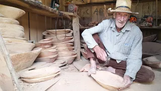 FAZENDO GAMELA DE MADEIRA A MAIS DE 70 ANOS - SEU FREDULINO DA GAMELA