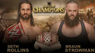 FULL MATCH- SETH ROLLINS VS BRAUN STROWMAN: WWE CLASH OF CHAMPIONS 2019