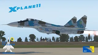 MiG-29 spectacular vertical take off MiG-29 vol.2 | X-Plane 11