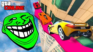 so I haven't been trolled yet... TROLLING THROUGH THE WHOLE MAP IN GTA 5 ONLINE