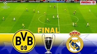 Borussia Dortmund vs Real Madrid | UCL 2024 FINAL | UEFA Champions League | PES Gameplay PC