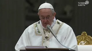 Veglia pasquale nella Notte Santa, omelia di Papa Francesco