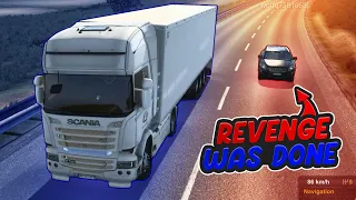 NOOBS on the road #11 - Revenge was done | Funny moments - ETS2 Multiplayer