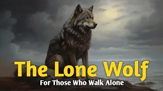 For  Those Who Walk Alone I Lone Wolf Motivational Story