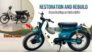 Restoration and Rebuild Honda Super Cub C50 part 2 - Final