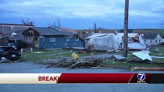 Nearly half of Minden, Iowa, sees mass destruction caused by tornado tearing through town