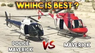 GTA 5 ONLINE : MAVERICK vs POLICE MAVERICK (WHICH IS BEST?)