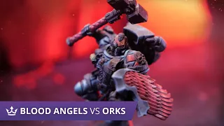 Blood Angels vs Orks - Warhammer 40k 9th Edition Battle Report