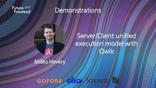 Miško Hevery - Server/Client unified execution model with Qwik