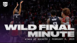 INSANE Final Minute as Kings Rally in Houston