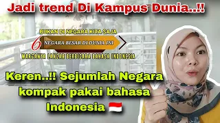 BAHASA INDONESIA TERKENAL SAMPAI BEGINI‼️SEJUMLAH NEGARA KOMPAK PAKAI BAHASA INDONESIA❗🇲🇾 REACT