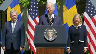 Biden: Schweden und Finnland "erfüllen alle Nato-Anforderungen" | AFP