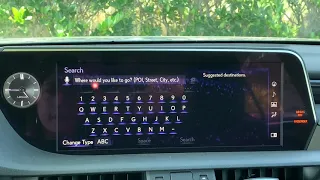 Lexus Navigation Tutorial