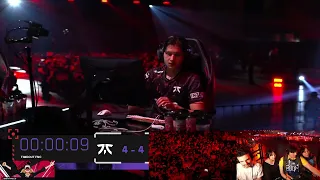 Fnatic Leo washing his face at the stage. - VCT MASTERS Tokyo 2023 - Grand Finals