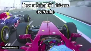 How Normal F1 Drivers Overtake vs How Sir Lewis Hamilton Overtakes