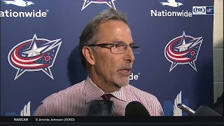 Columbus Blue Jackets head coach John Tortorella says others need to step up because of injuries