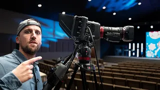 My DREAM Follow-Camera Setup for Churches (Blackmagic Studio 6k with Canon Cine-Servo)