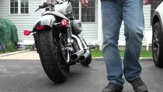 HD 2010 Nightster stock mufflers vs cycle shack