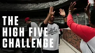 Icebreaker Games for Large Groups: the High Five Challenge