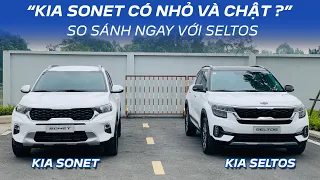 Kia Sonet 2022 có "NHỎ VÀ CHẬT CHỘI" - So sánh ngay với Kia Seltos.