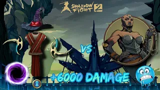 Shadow Fight 2 boss saturn + 6000 damage /   wizard's set / +6000 урона босс Сатурн сет волшебника ✨