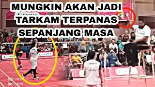 TARUNG BEBAS BADMINTON TERPANAS "Agrippina Prima" Si Raja Tarkam Nyaris Ribut Dengan Juan. Drama !!