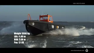 Indestructible HDPE work boat from Tideman!