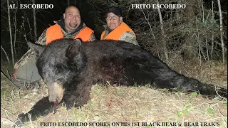 FRITO ESCOBEDO ARCHERY BEAR AT BEAR TRAK OUTFITTERS SPRING 2022 ONTARIO CANADA