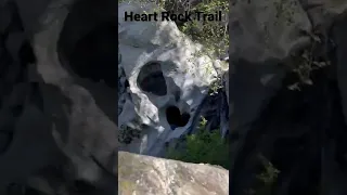 Heart rock trail in the San Bernardino National Forest #shorts