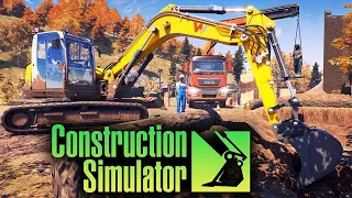 СИМУЛЯТОР СТРОИТЕЛЬНОЙ КОМПАНИИ - CONSTRUCTION SIMULATOR 2022 - ПЕРВЫЙ ВЗГЛЯД (стрим) #1