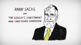 Rabbi Sacks on The BDS campaign - Whiteboard animation