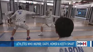 Athletes Who Inspire: Fencing Olympians Daryl Homer & Keeth Smart | Houston Happens