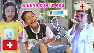 Drama Anak Lucu Main Dokter Dokteran sama Kakak part 10