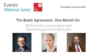 WEBINAR - The Brexit Agreement, One Month On, with David Henig and Pernille Rudlin