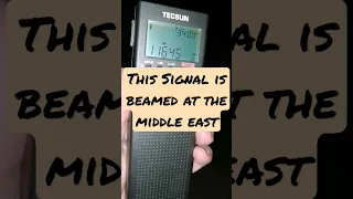 Voice of Korea Arabic 11645 kHz clear as daylight on Tecsun PL-368 #shortwave