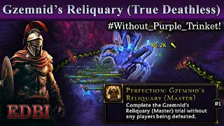 Deathless Achievement! Gzemnid Reliquary (no purple glitch) [] EDBI's Tank POV.