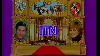 Charles & Diana Royal Wedding ITN Christmas Day special 25-12-1981 (VHS Capture)