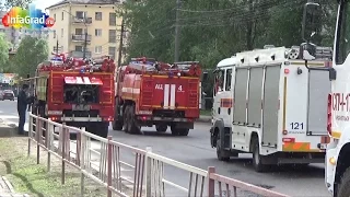 В Архангельске одновременно горели два жилых дома