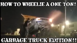 7.3 IDI GARBAGE TRUCK REVIVE N WHEELIE!!!