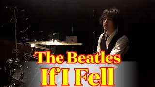 The Beatles - If I Fell (Drums cover from multi angle)