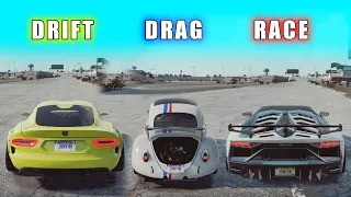 NFS Heat - Best Car DRAG/DRIFT/RACE