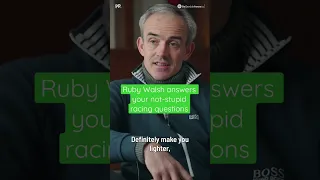 Ruby Walsh answers your not-stupid racing questions #Shorts