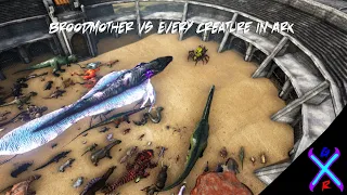 Broodmother vs Every Creature in Ark! (With Genesis 2!!) No Titanosaur or Other Bosses