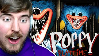 SCREAMING AT A SCARY TOY FACTORY || POPPY PLAYTIME CHAPTER 1 || #1